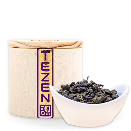 GABA Oolong Tee aus Alishan, Chiayi Taiwan | Hochwertiger Gaba Oolong Tee | Gabaron Tee aus Taiwan | Gabalon Tee 80 g von TEZEN