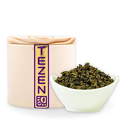 Ginseng Oolong Tee natürlich aromatisierter Oolong Tee aus Fujian, China | Hochwertiger chinesischer Oolong Tee | Natürlich aromatisierter Oolong mit Ginseng Pulver (80g) von TEZEN