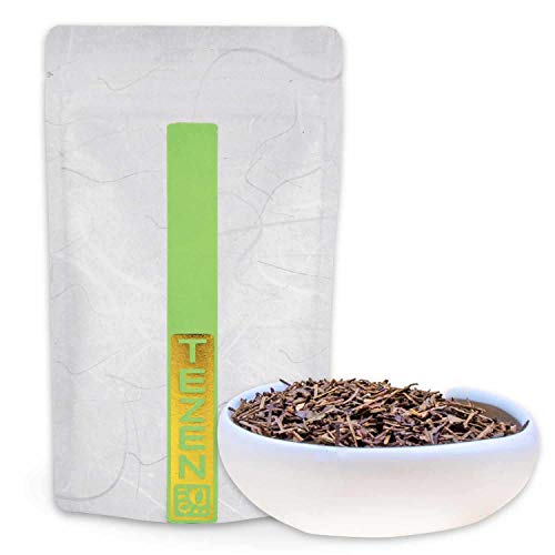 Houjicha Bio Tee: gerösteter Grüner Bio Tee aus Japan | Hochwertiger japanischer Bio Grüntee, traditionell geröstet (100 g) von TEZEN