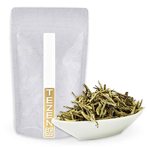 Jasmin Silver Needle Weißer Tee aus Fujian, China | Hochwertiger chinesischer Weißer Tee | Ideal für alle Teeliebhaber und als Geschenk (50) von TEZEN