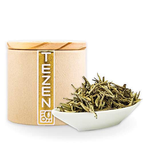 Jasmin Silver Needle Weißer Tee aus Fujian, China | Hochwertiger chinesischer Weißer Tee | Beste Teequalität direkt von preisgekrönten Teegärten | Ideal für alle Teeliebhaber und als Geschenk (80) von TEZEN