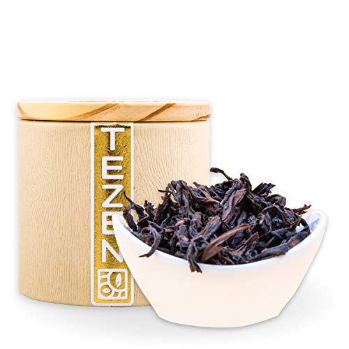 Lao Cong Shui Xian (2010) Oolong Tee aus China | Hochwertiger chinesischer Oolong Tee | Beste Teequalität direkt von preisgekrönten Teegärten | Ideal für alle Teeliebhaber und als Geschenk (80g) von TEZEN