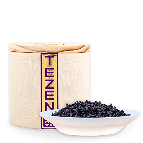 Lapsang Souchong (geräuchert) Schwarzer Tee aus China | Hochwertiger Schwarztee | Beste Teequalität direkt von preisgekrönten Teegärten | Ideal für alle Teeliebhaber und als Geschenk (80g) von TEZEN