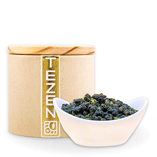 Oolong Tee aus dem Hochland Lishan in Taiwan | Lishan Hua Gang Oolong Tee | Oolong Tee aus traditionellem Anbau (80g) von TEZEN