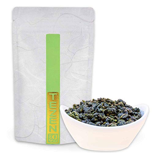 Milch Oolong Tee | Premium Oolong 100 % natürlich, keine Aromen | Hochwertiger Jin Xuan Milky Oolong Tee aus Alishan, Taiwan (100g) von TEZEN