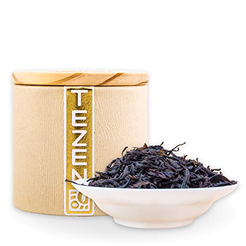 Schwarzer Tee Rarität aus China | Chi Gan Tong Mu Guan Schwarzer Tee | Hochwertiger chinesischer Schwarztee (80 g) von TEZEN