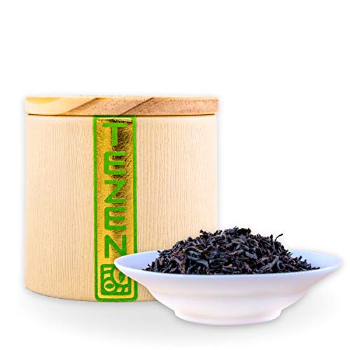 Schwarzer Tee aus Assam Bukhial (FTGFOP1) Indien | Hochwertiger Assam Schwarztee | Premium Loser Tee aus Assam 80 g von TEZEN