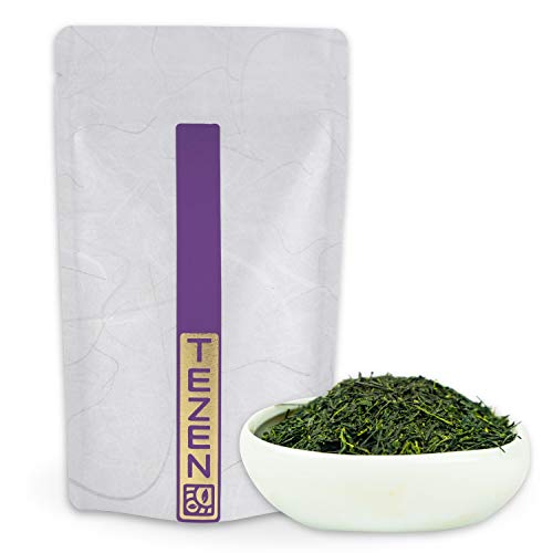 Bio Sencha Klassisch Grüner Bio Sencha Tee aus Kagoshima, Japan | Hochwertiger japanischer Bio Sencha Tee | Premium Bio Sencha ideal als Tee Geschenk (100g) von TEZEN