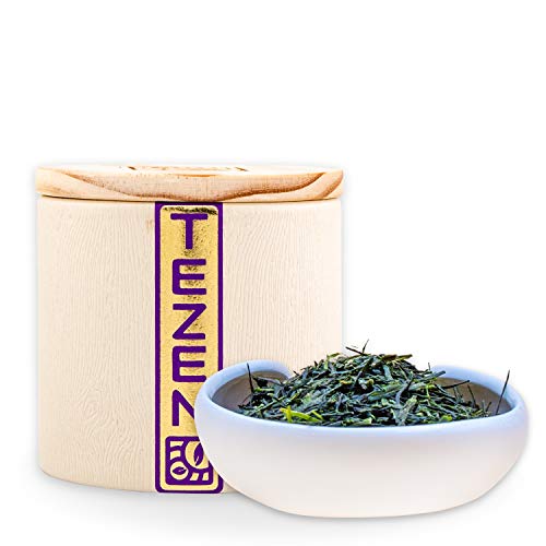 Sencha Tee der Frühlingssonne: Grüner Tee aus Japan | Hochwertiger japanischer Sencha Tee aus der Frühlingsernte (Shincha) 80g von TEZEN