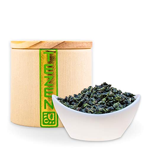 Tie Guan Yin Oolong Tee aus Anxi, China | Hochwertiger chinesischer Oolong Tee | Premium China Tee von traditionellen Teegärten 80 g von TEZEN