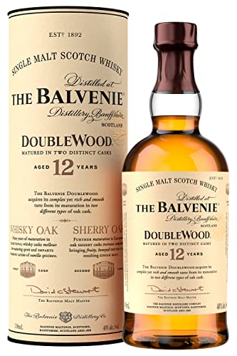 The Balvenie Double Wood 12 Jahre Single Malt Scotch Whisky, 70cl von Balvenie