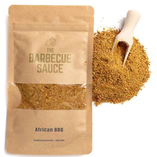 THE BARBECUE SAUCE - African BBQ Gewürzmischung 100g - Exotisches Grillgewürz nach original afrikanischem Rezept für jede Art von Geflügel, Fisch, Gemüse THE BARBECUE SAUCE - African BBQ Gewürzmischung 100g - Exotisches Grillgewürz nach original afrikanischem Rezept für jede Art von Geflügel, Fisch, Gemüse von THE BARBECUE SAUCE ORIGINAL REZEPTUR
