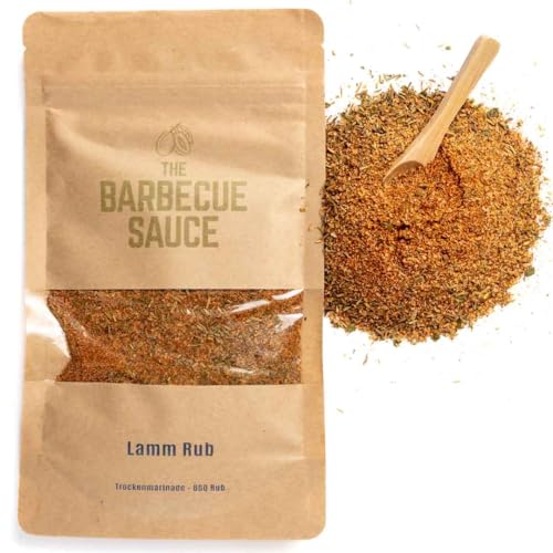 THE BARBECUE SAUCE - Lamm Rub 100g - BBQ & Grill Gewürzmischung speziell abgestimmt für den Eigengeschmack vom zarten Lammfleisch THE BARBECUE SAUCE - Lamm Rub 100g - BBQ & Grill Gewürzmischung speziell abgestimmt für den Eigengeschmack vom zarten Lammfleisch von THE BARBECUE SAUCE ORIGINAL REZEPTUR