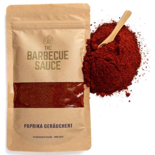 THE BARBECUE SAUCE - Paprika geräuchert 100g - Edles Allroundgewürz und zum Selbermischen von Rubs und Gewürzmischungen THE BARBECUE SAUCE - Paprika geräuchert 100g - Edles Allroundgewürz und zum Selbermischen von Rubs und Gewürzmischungen von THE BARBECUE SAUCE ORIGINAL REZEPTUR
