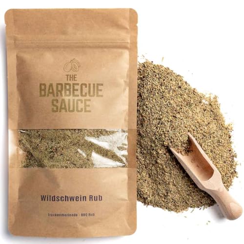 THE BARBECUE SAUCE - Wildschwein Rub 100g - BBQ & Grill Gewürzmischung speziell abgestimmt für den Eigengeschmack vom Wildschwein THE BARBECUE SAUCE - Wildschwein Rub 100g - BBQ & Grill Gewürzmischung speziell abgestimmt für den Eigengeschmack vom Wildschwein von THE BARBECUE SAUCE ORIGINAL REZEPTUR