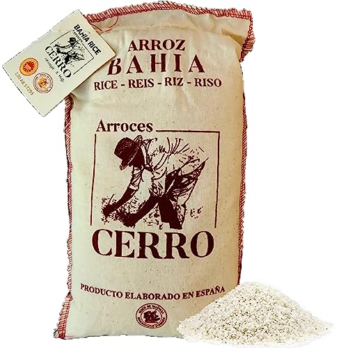 1 kg. Bahia Paella Reis D. O. Valencia - Arroz Redondo Paellareis, der weiße Reis aus Spanien - Perfekt für mediterrane Gerichte von THE BLACK HOOF