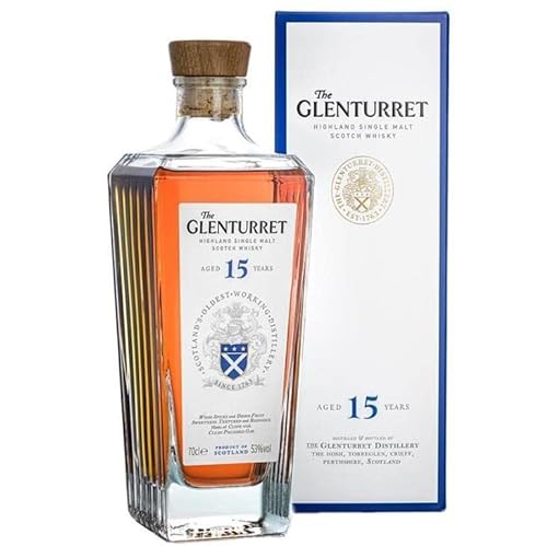 DER GLENTURRET 15 JAHRE ALT HIGHLAND SINGLE MALT SCOTCH WHISKY 70 CL von THE GLENTURRET