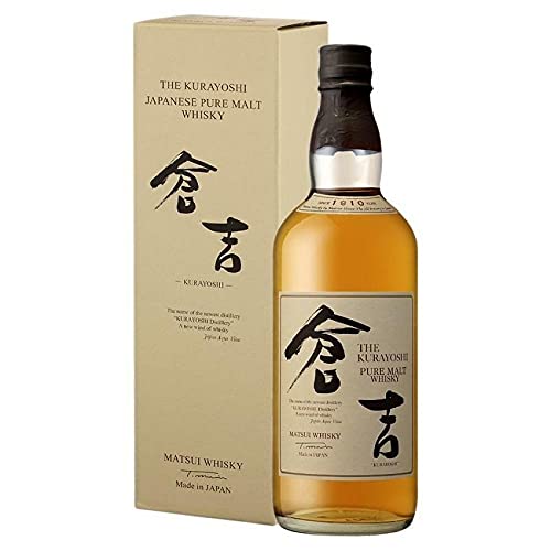 JAPANISCHER REINER MALT WHISKY 70 CL IN EINER KISTE von THE KURAYOSHI