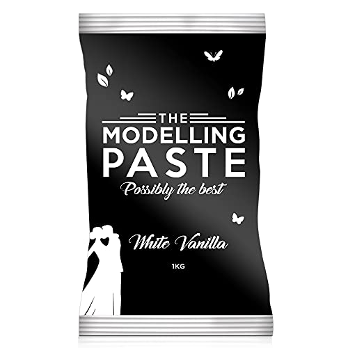 THE SUGAR PASTE Modellierpaste Weiß 1kg: für das Modellieren von Figuren, Reißt Nicht und Bricht Nicht - 1 kg THE SUGAR PASTE Modellierpaste Weiß 1kg: für das Modellieren von Figuren, Reißt Nicht und Bricht Nicht - 1 kg von THE SUGAR PASTE