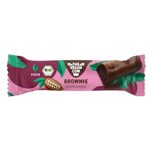 THE VEGAN COW Schokoriegel - Brownie - 40g - vegan, bio, glutenfrei - 100% natürliche Zutaten THE VEGAN COW Schokoriegel - Brownie - 40g - vegan, bio, glutenfrei - 100% natürliche Zutaten von THE VEGAN COW