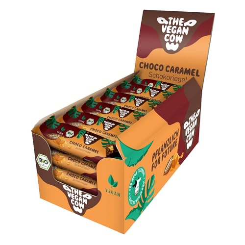 THE VEGAN COW Schokoriegel - Choco Caramel - 24x40g - vegan, bio, glutenfrei - 100% natürliche Zutaten THE VEGAN COW Schokoriegel - Choco Caramel - 24x40g - vegan, bio, glutenfrei - 100% natürliche Zutaten von THE VEGAN COW