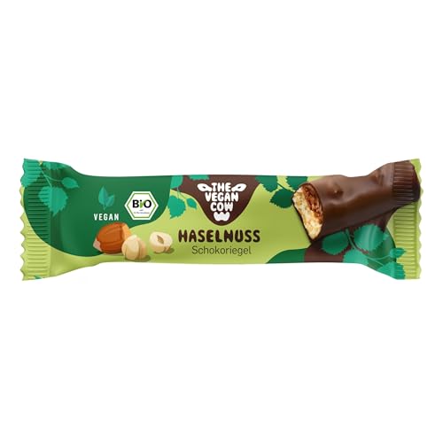 THE VEGAN COW Schokoriegel - Haselnuss - 40g - vegan, bio, glutenfrei - 100% natürliche Zutaten THE VEGAN COW Schokoriegel - Haselnuss - 40g - vegan, bio, glutenfrei - 100% natürliche Zutaten von THE VEGAN COW