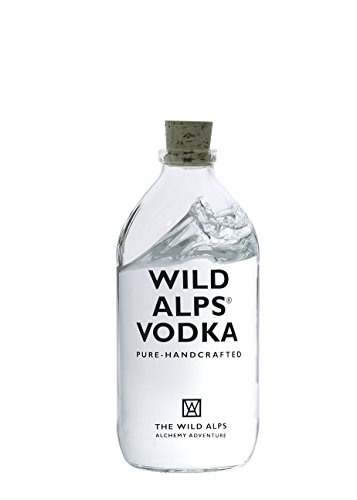 WILD ALPS VODKA (1.0) - pure Vodka, destilliert aus feinstem Weizen und mit frischem Alpenquellwasser fertiggestellt ! von THE WILD ALPS