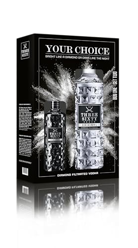 THREE SIXTY VODKA - ORIGINAL | 3L GePa 37,5% Vol. + 0,5L TSV Black 42% Vol. GRATIS THREE SIXTY VODKA - ORIGINAL | 3L GePa 37,5% Vol. + 0,5L TSV Black 42% Vol. GRATIS von THREE SIXTY