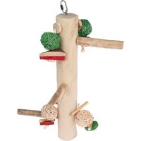 TIAKI XL Kletterstange Swing aus Java Holz - L 51 x B 25 x H 19 cm von TIAKI