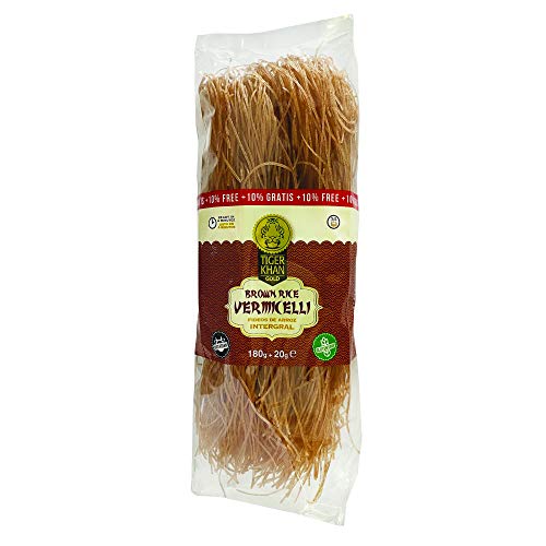 TIGER KHAN Vermicelli Braune Reisnudel 200g von TIGER KHAN