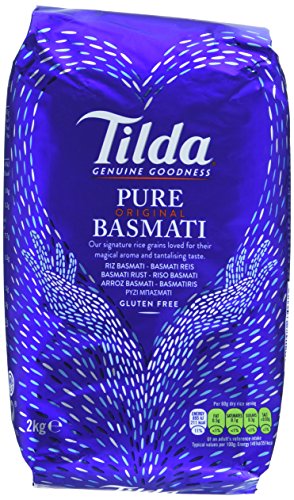 Tilda Pure Original Basmati Rice, 2er Pack (2 x 2 kg) von Tilda