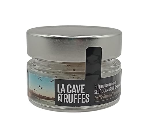 Camargue-Salz mit Trüffel (50 g) – Hochwertiges Trüffelsalz für Fleisch, Pasta & Gourmet-Gerichte von TILLYUM