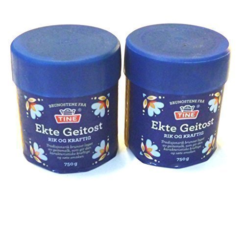 Ekte Geitost zwei Laibe 2 x 750g norwegian goat cheese von Tine