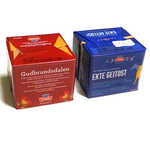 Gudbrandsdalen und Ekte Geitost 2x250g Brunost Norwegen Duo KÜHLBOX-Versand mit Styroporbox und Spezialkühlakku für Lebensmittelversand Gudbrandsdalen und Ekte Geitost 2x250g Brunost Norwegen Duo KÜHLBOX-Versand mit Styroporbox und Spezialkühlakku für Lebensmittelversand von TINE