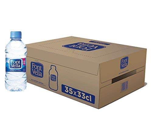 Font Vella - Agua Mineral Natural - Caja 35 x 33Cl von GOOD4YOU