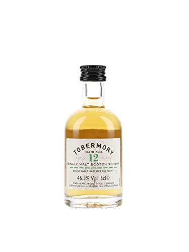 Tobermory 12 Years Old Single Malt Scotch Whisky 46,3% Vol. 0,05l von Tobermory