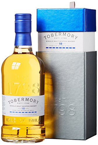 Tobermory 18 Years Old mit Geschenkverpackung Whisky (1 x 0.7 l) von Tobermory