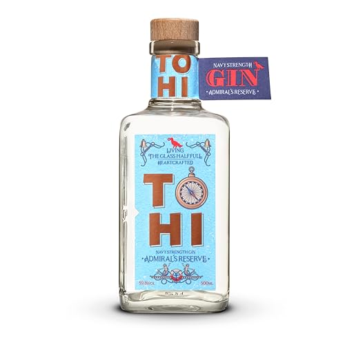 TOHI Admiral´s Reserve - Navy Strength Gin | Der prämierte Gin aus Estland | 59.1% | Marinegin | 500ml TOHI Admiral´s Reserve - Navy Strength Gin | Der prämierte Gin aus Estland | 59.1% | Marinegin | 500ml von TOHI