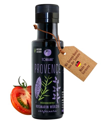 TOMAMI Provence - Würzkonzentrat | ROSMARIN-WÜRZIG | vegan, ohne Zusatzstoff | 90 ml von TOMAMI