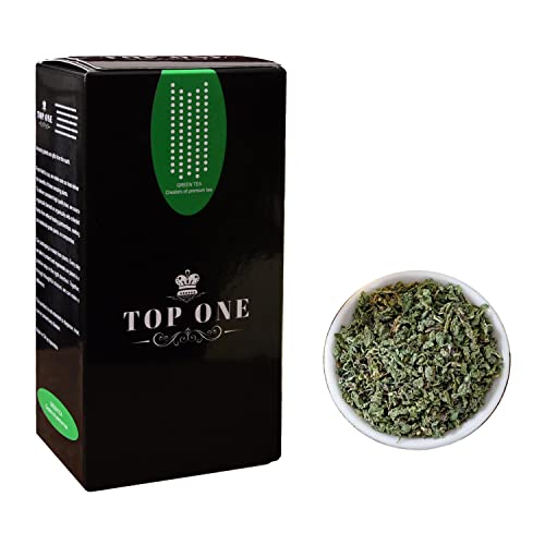 TOPONE Bio Pfefferminzblätter Mint Lose Getrocknet Peppermint Pfefferminztee Aromatisch Nicht Aromatisiert Kräutertee aus 100 % Pfefferminze Ganze Blätter Minze 150g von TOP ONE