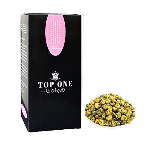 TOPONE Kräutertee 80g Chrysantheme-Tee Chrysanthemen Knospen 100% Natürlich Frische Ernte von TOP ONE