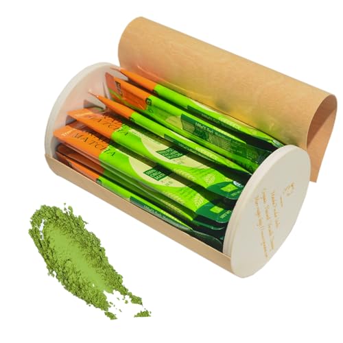 Toponetea Zeremonieller Matcha Grüntee aus biologischem Anbau – 30 praktische Einzelportionssticks, authentisch japanisch, erste Ernte, glutenfrei & vegan Toponetea Zeremonieller Matcha Grüntee aus biologischem Anbau – 30 praktische Einzelportionssticks, authentisch japanisch, erste Ernte, glutenfrei & vegan von TOP ONE