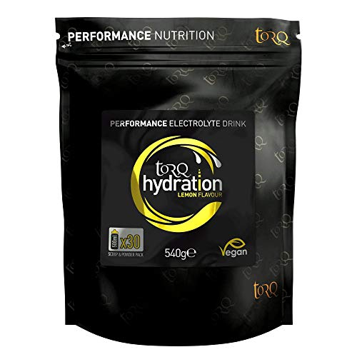 Torq Hydration - Lemon - Rapid Rehydration Electrolytes Powder Hypotonic Profile Running, Cycling, Sports Hydration Drink - 30 Servings - 540g Torq Hydration - Lemon - Rapid Rehydration Electrolytes Powder Hypotonic Profile Running, Cycling, Sports Hydration Drink - 30 Servings - 540g von TORQ