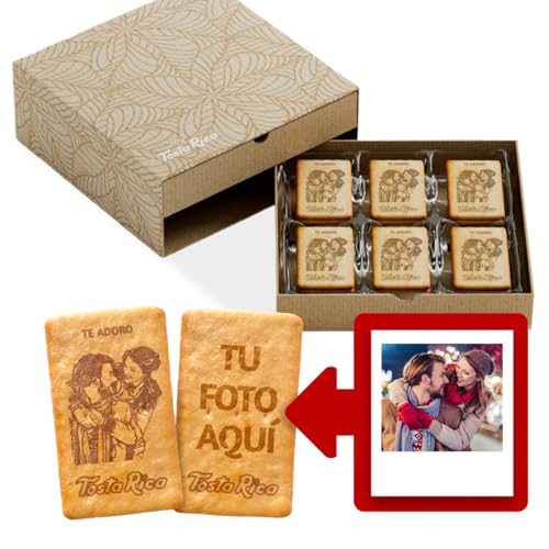 My TostaRica – Personalisierte Geschenkkekse mit Foto, inklusive einer Hülle mit kreativem Design – V of Life Box – enthält 60 Kekse My TostaRica – Personalisierte Geschenkkekse mit Foto, inklusive einer Hülle mit kreativem Design – V of Life Box – enthält 60 Kekse von TOSTA RICA