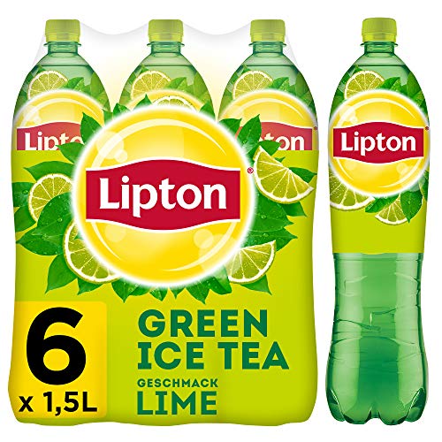 LIPTON ICE TEA Green Lime, Eistee mit Grüntee und Limetten Geschmack (6 x 1.5l) von TOWOOZ