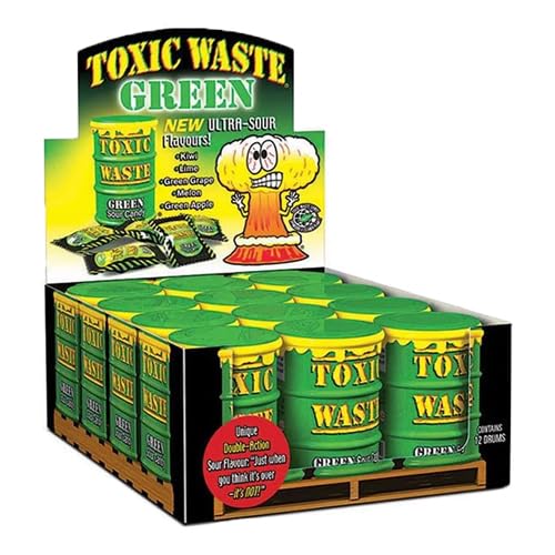 Toxic Waste Green Sour Candy Barrel 42 g Toxic Waste Green Sour Candy Barrel 42 g von TOXIC WASTE