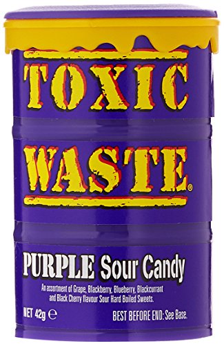 Toxic Waste Purple Sour Candy 12x42g Toxic Waste Purple Sour Candy 12x42g von TOXIC WASTE