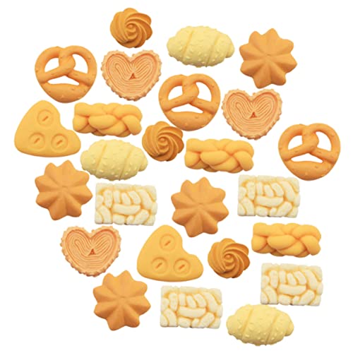TOYANDONA 40st Shiwan-kekse Selber Machen Erdnussbutter Macadamianüsse Nette Bars Veganer Proteinriegel Dessertbecher Mit Deckel Cracker Cookie-requisiten Kaufen Kekse-charme Harz von TOYANDONA
