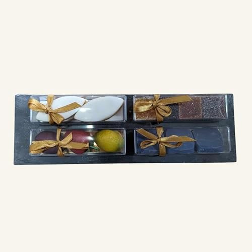 Sortiertes Süßigkeiten-Set zum Teilen – Geschmacks-Karussell auf Schiefer – 4 Mini-Stäbe von TP LP Tout Pour Les Papilles