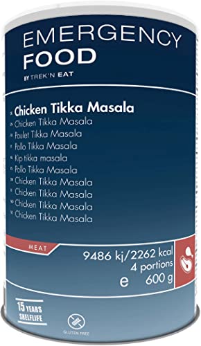 TREK'N EAT Emergency Food Chicken Tikka Masala | Haltbare Notfallnahrung Lebensmittel von TREK'N EAT